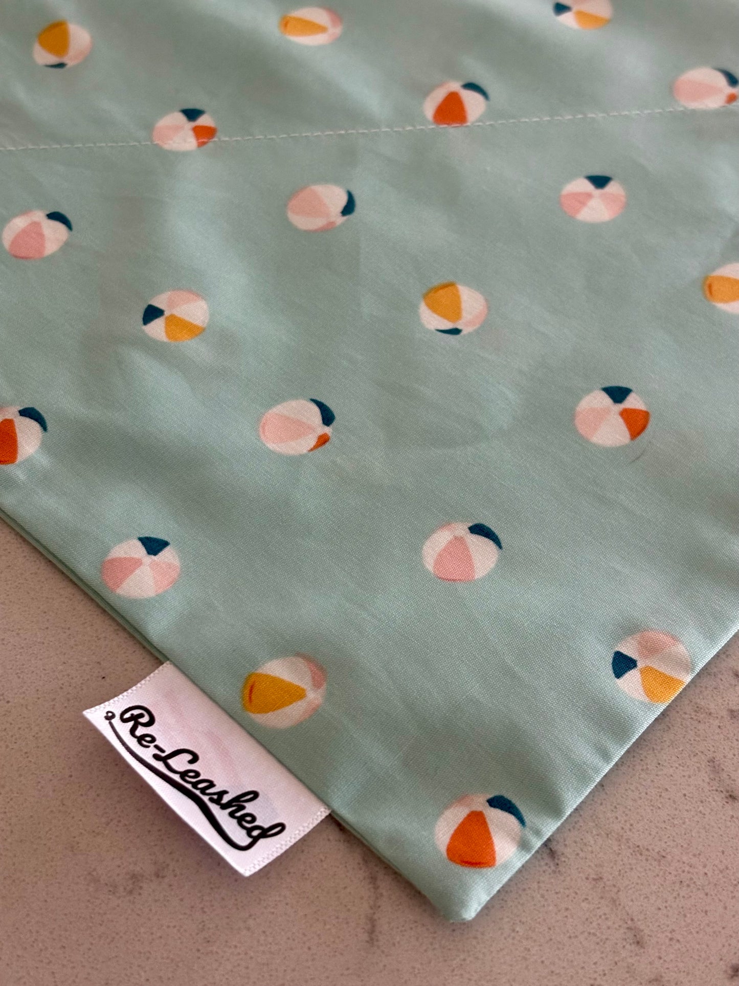 Beach Ball No Tie Bandana