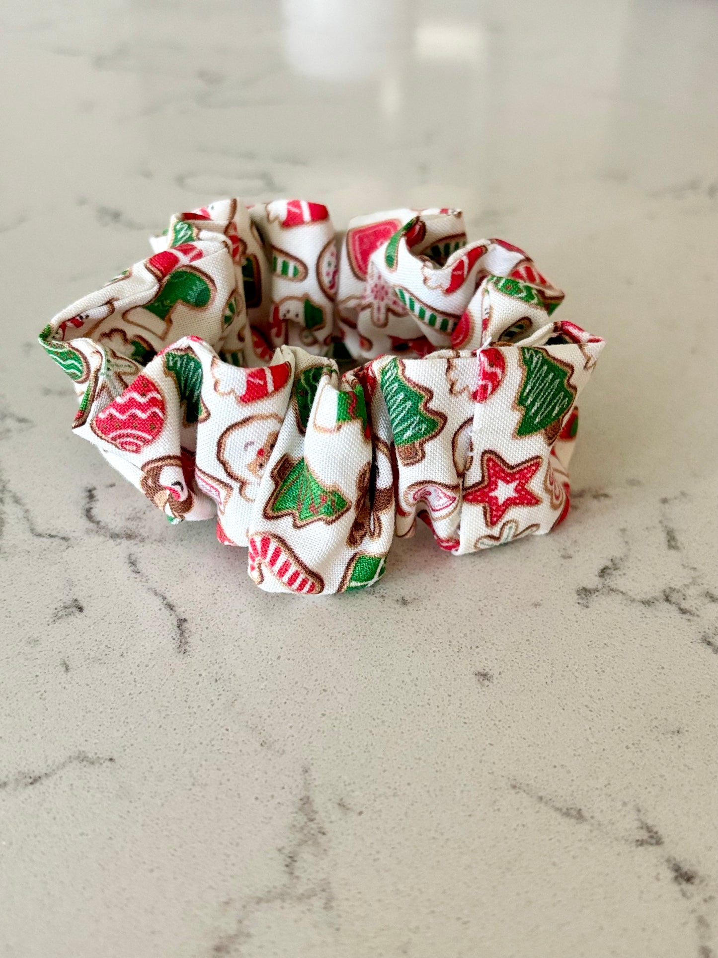 Christmas Cookie Scrunchie