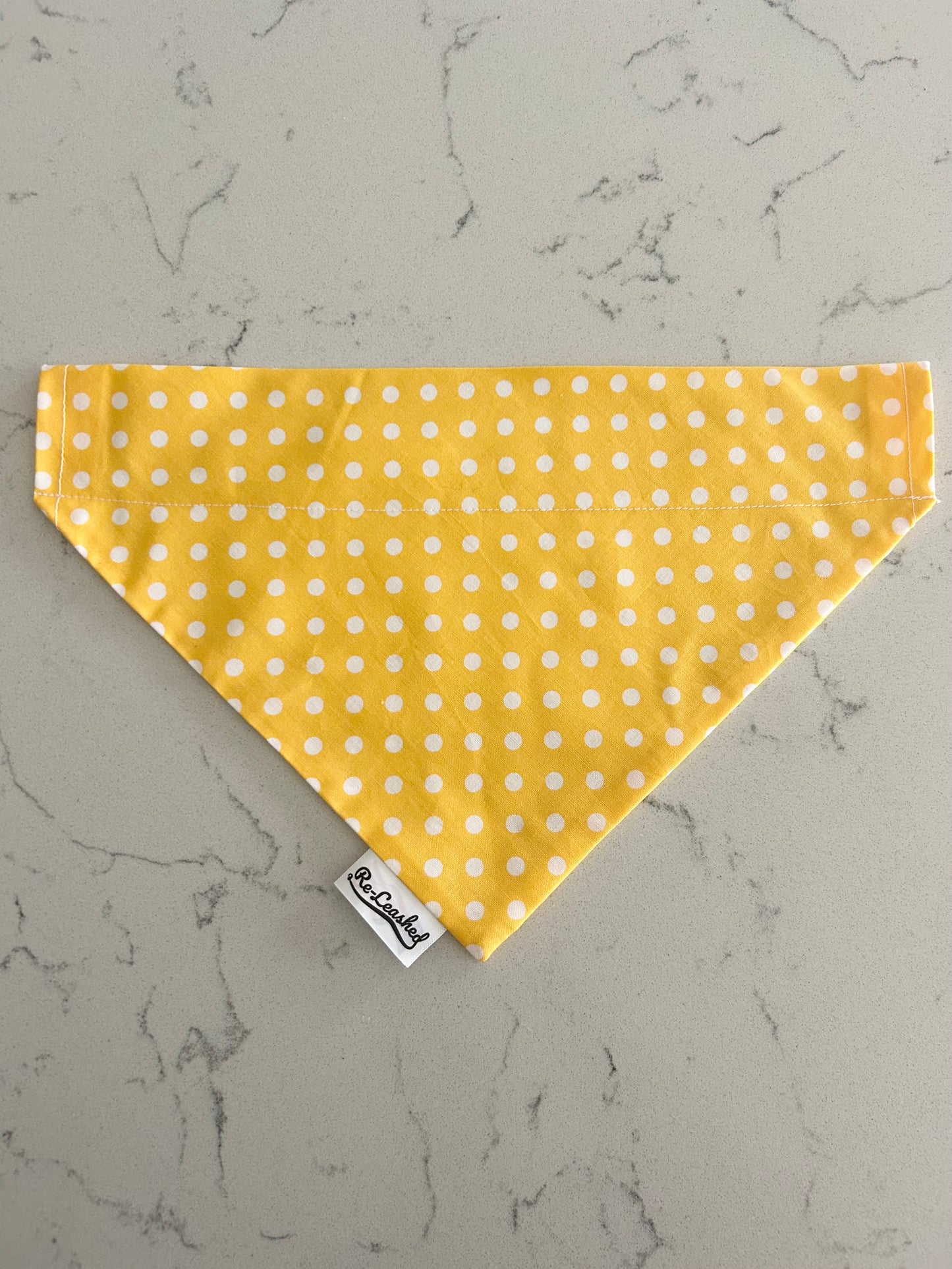 Yellow No Tie Bandana