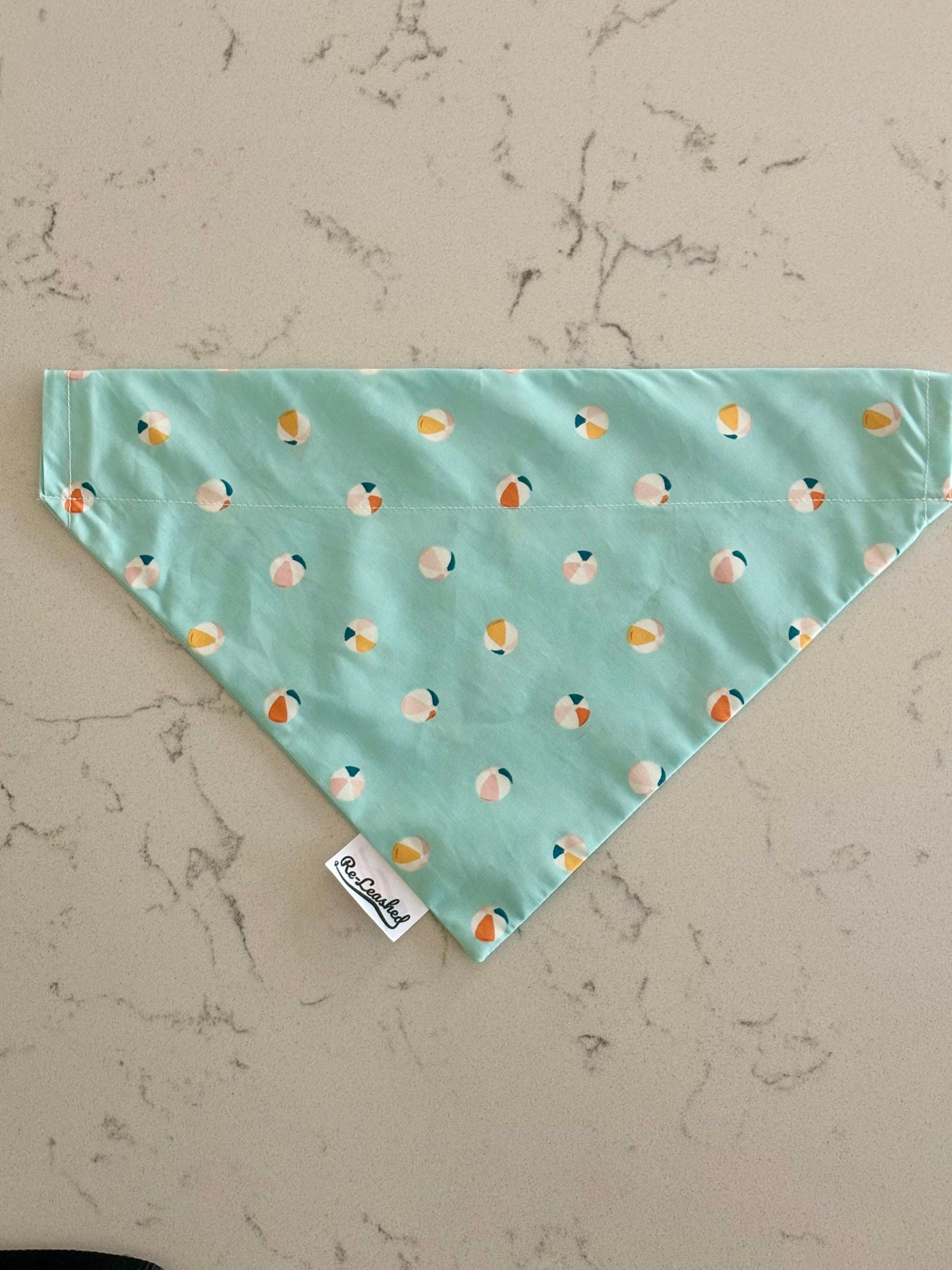 Beach Ball No Tie Bandana