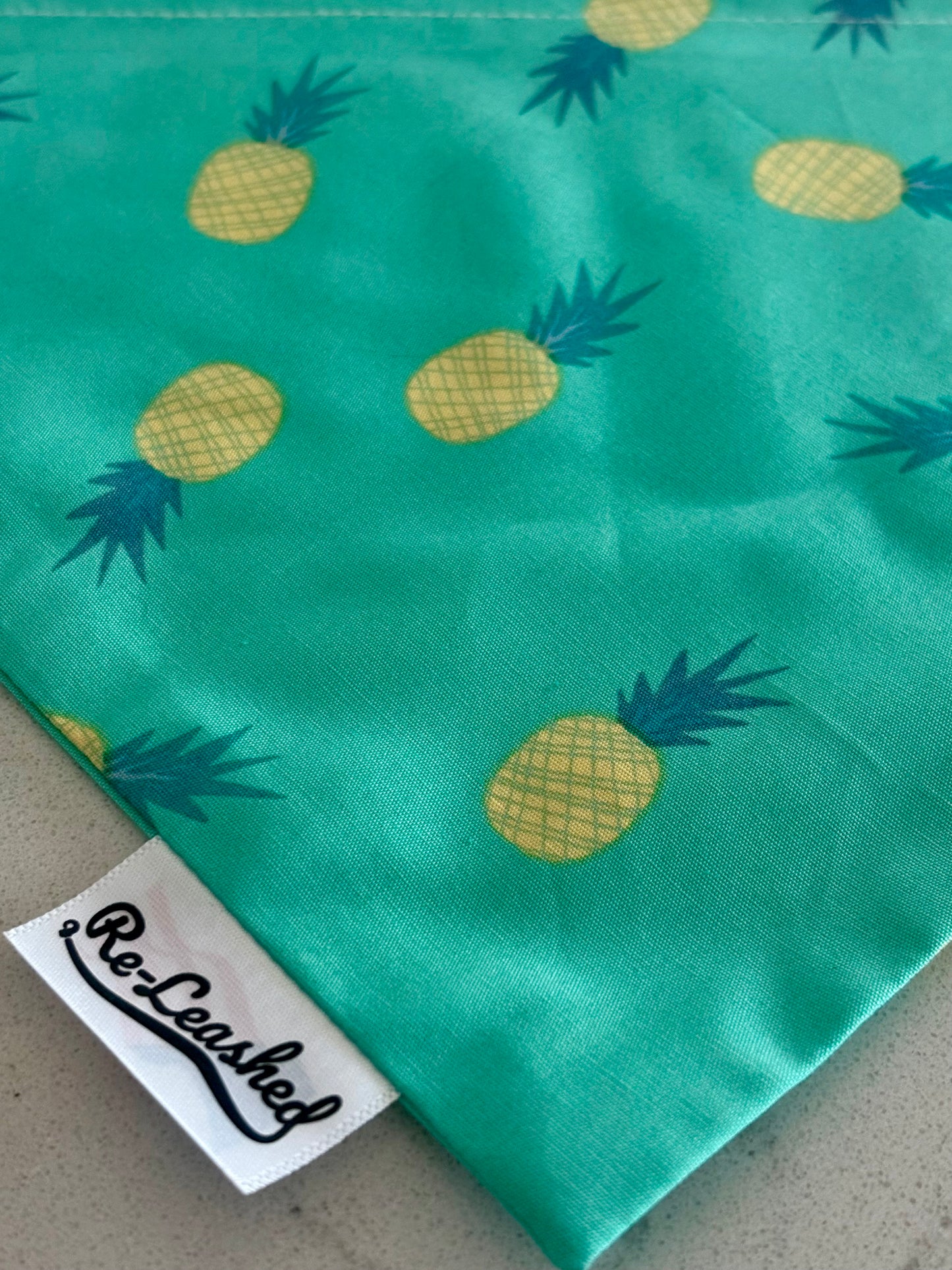 Pineapple No Tie Bandana