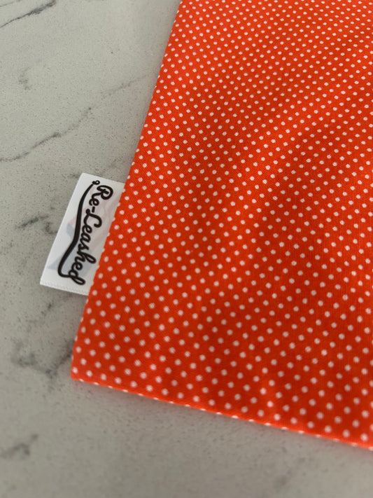 Orange No Tie Bandana