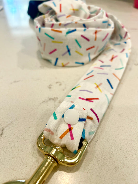 Birthday Confetti Leash Cover