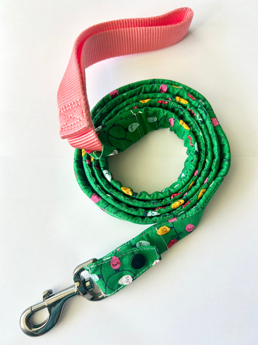 Holiday Lights Leash Cover